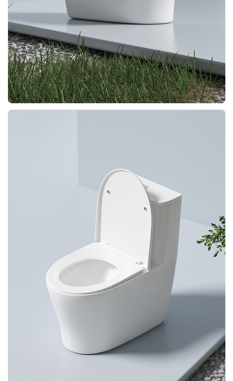 Single-hole siphonic toilet 10.0 large-diameter super vortex anti-odor and water-saving ceramic household small-sized toilet undefined