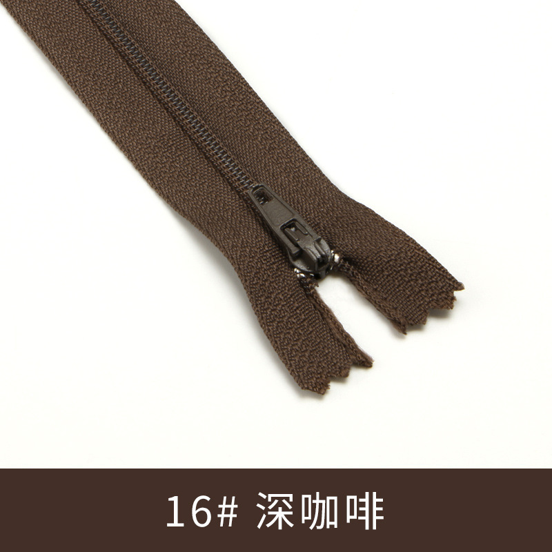 メーカー現物供給カラー3号ナイロン入退室ファスナー20cmナイロン閉尾ファスナーズボン服装ファスナー|undefined