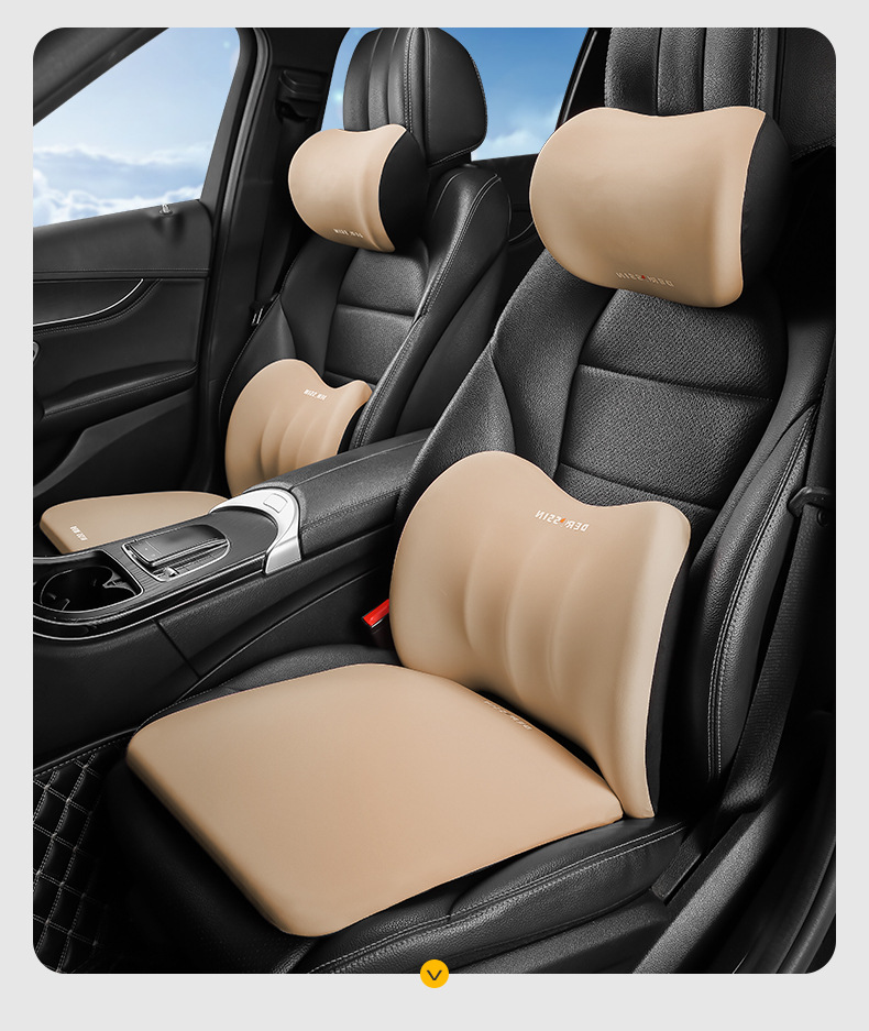 Suitable for Car Seat Cushion Lumbar Seat Cover Winter New Simple Style Autumn and Winter Warm All-Season Universal Seat Cushion Cover