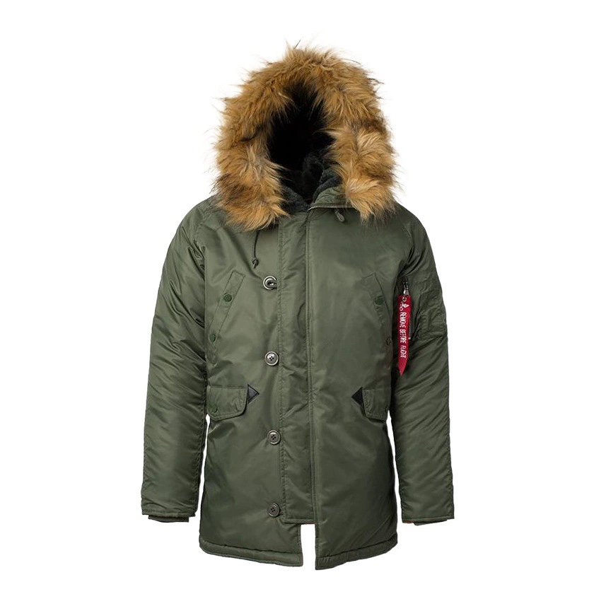 2025 N3B пилотная хлопковая верхняя одежда ВВС, мужская хлопковая верхняя одежда, зимняя верхняя одежда с капюшоном, утолщенная парная хлопковая верхняя одежда средней длины