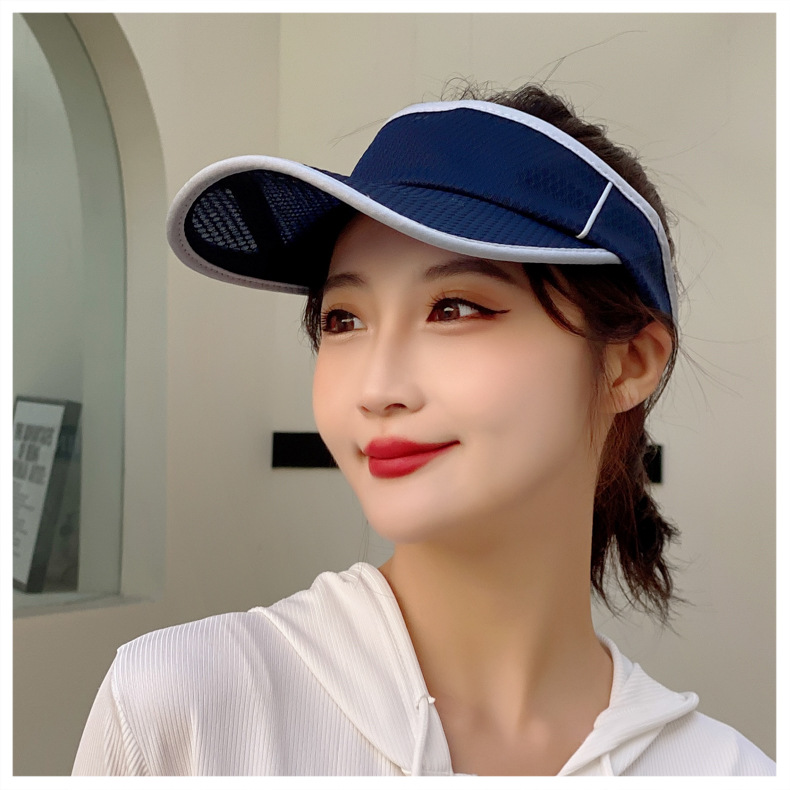 Summer Visor Hat For Women And Men Quick Drying Mesh Sun Hat_voghion.com