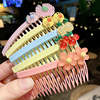 Children's cartoon hairgrip for princess, bangs, hairpins, hair accessory