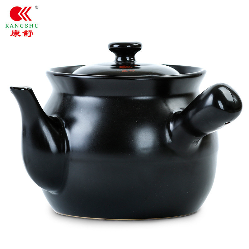 Wholesale Traditional Clay Pot for Boiling Chinese Medicine, Dry-Burning Stew Pot, Ceramic Medicine Pot for Gas Stove, Medicine Soup Pot