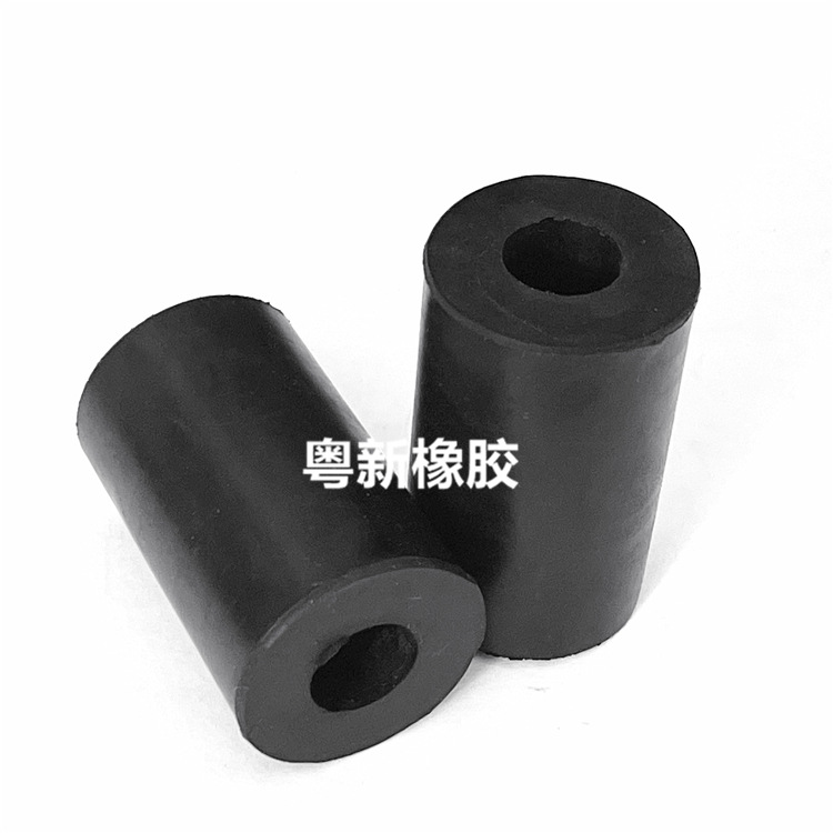 30*12.5*48脚轮膨胀胶万向轮插杆支架安装圆线棒精益减音胶管套