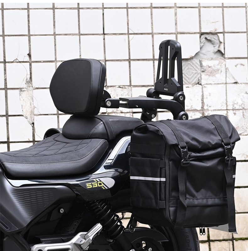 Suitable for the Wuyiji CU -429.999999999% off motorcycle with stackable backrests, driver's backrest, passenger's backrest, and retractable lumbar support seat