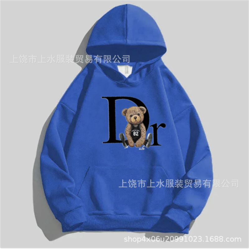Foreign Trade Women's Sweatshirt Casual Personality Teddy Bear Sweatshirt Sports Fitness Fashion Sweatshirt Casual Shirt Street Style Foreign Trade Women's Sweatshirt Casual Personality Teddy Bear Sweatshirt Sports Fitness Fashion Sweatshirt Casual Shirt Street Style