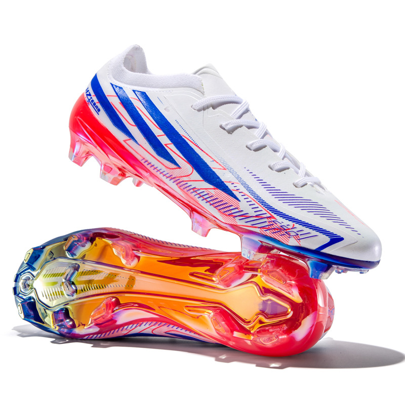 Tenis de Fútbol FG sin Agujetas F50 de TPU Ligero para Césped