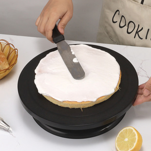 Cake Turntable Decorating Turntable Decorating Table Household Tools for Making Cake Chassis Tray Rotating Set Baking Birthday