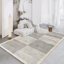 现代简约仿羊绒地毯全铺家用客厅沙发茶几毯卧室保暖床边毯可洗