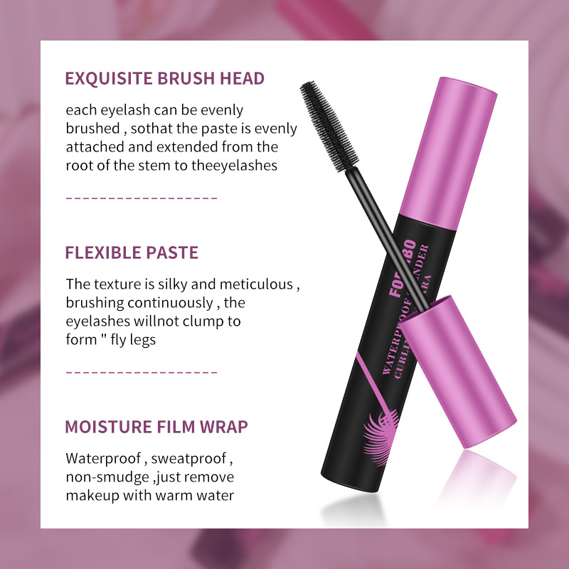 Versione inglese del mascara, a lunga tenuta, impermeabile e anti-sbavature, mascara popolare oltre confine_voghion.com