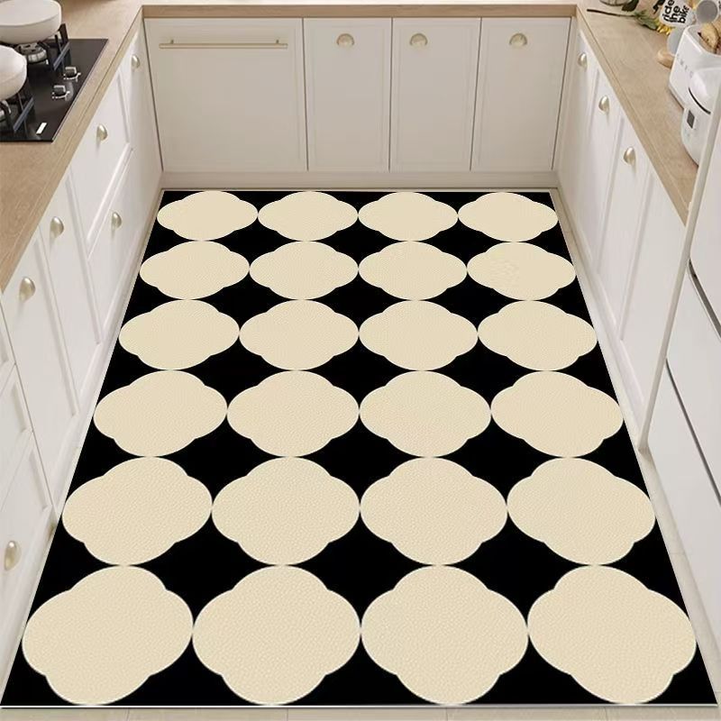 Alfombrilla especial para cocina, impermeable y a prueba de aceite, pvc, tapete de cuero para el hogar, tapete antideslizante y antisucio para el vestíbulo