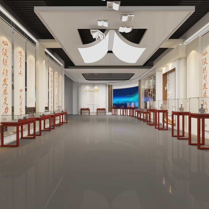 实木中式复古珠宝展示柜博物馆文玩古董首饰展柜玉器玻璃饰品展示