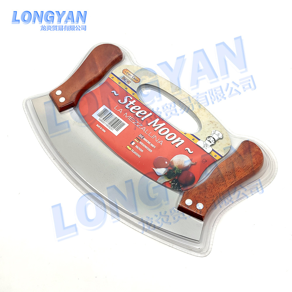 Cortador de turrón crujiente de copo de nieve, cortador de turrón especial, herramienta para hornear, cortador de pizza curvo de doble mango de acero inoxidable