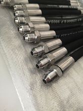 厂家批发煤矿专用高压钢丝胶管液压油管石油工程机械胶管总成