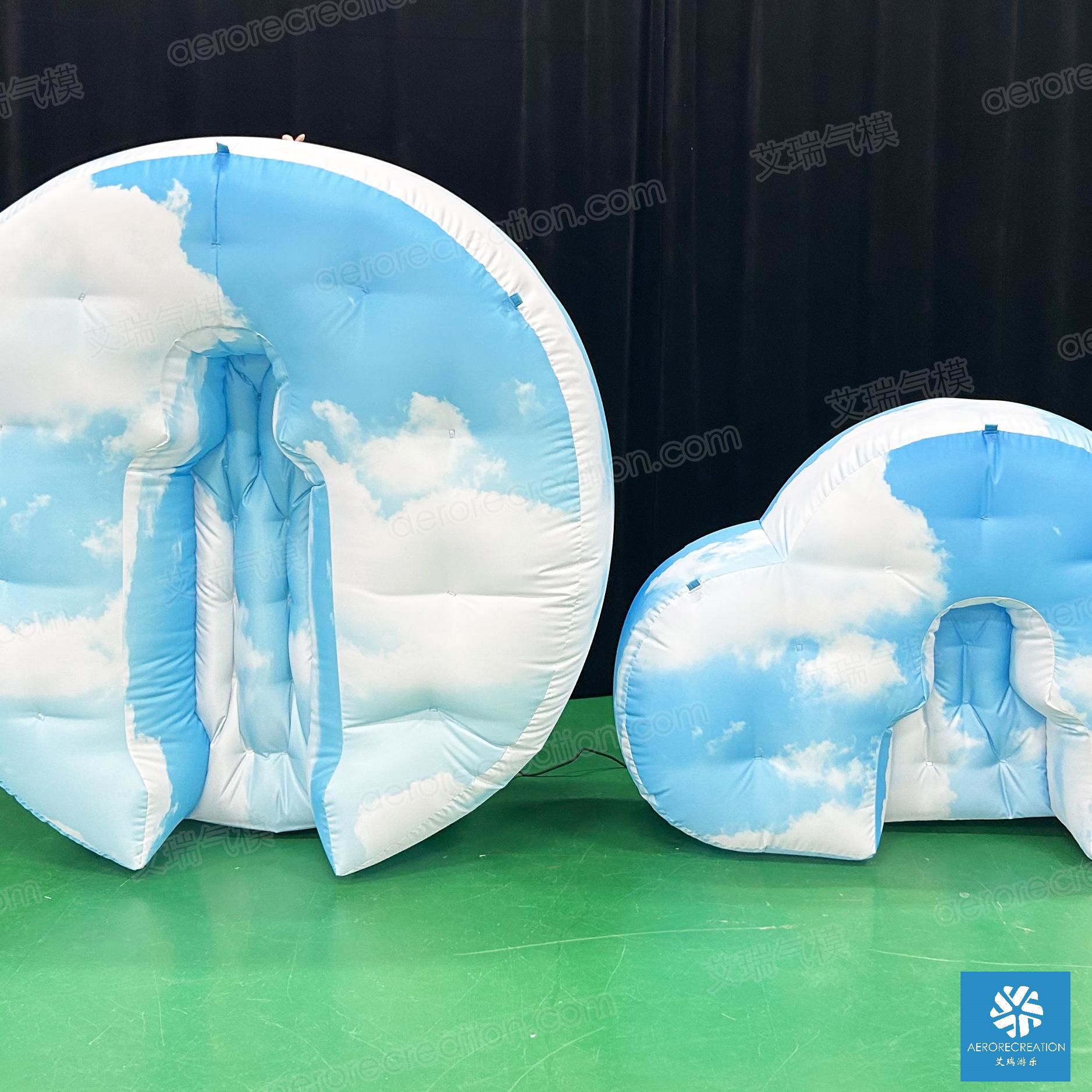 【厂家直销  批量发货】宽1.83m 悬挂橱窗气模组合 商业美陈新款