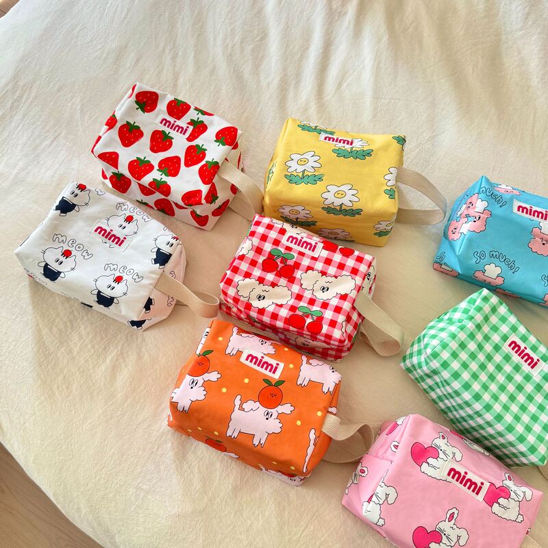 Korean Style Diaper Storage Bag, Quilted Baby Clothing Bag, Baby Bottle, Mother and Baby Stroller Hanging Bag, Cosmetic Bag Korean Style Diaper Storage Bag, Quilted Baby Clothing Bag, Baby Bottle, Mother and Baby Stroller Hanging Bag, Cosmetic Bag