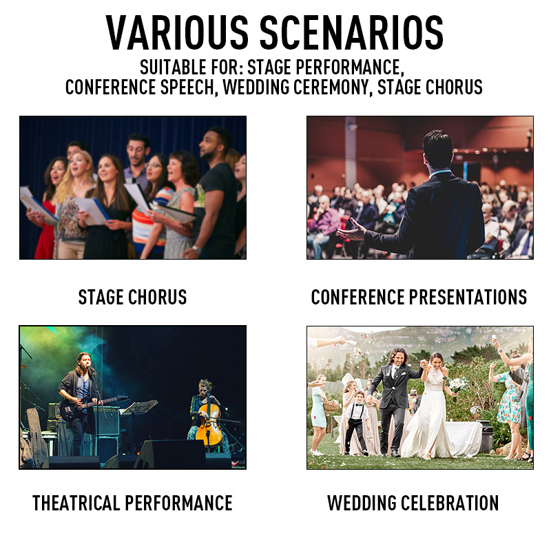 Professional Wireless Lavalier Microphone For Outdoor Performance_voghion.com