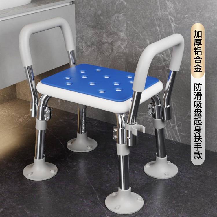 Ventosa antideslizante estilo reposabrazos de pie (azul)