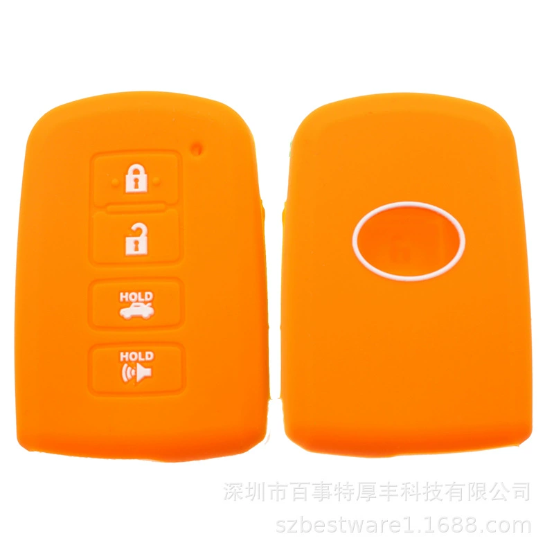 Силиконовый Чехол для автомобильного ключа для Highlander Sienna Sequoia Tacoma 4 ключевых производителей источников
