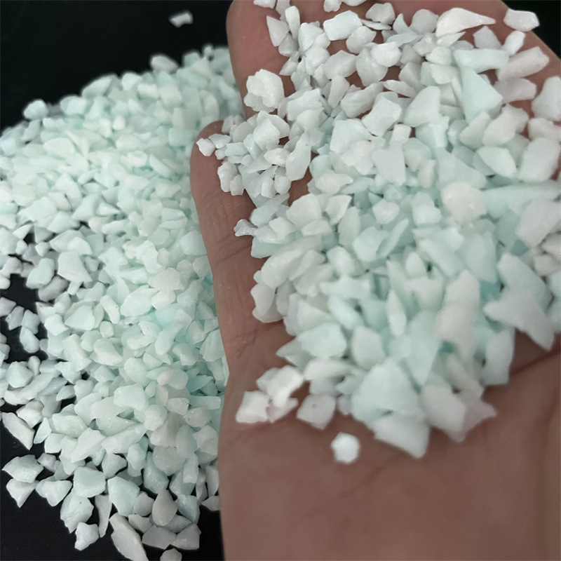 供应夜光石碎石 园林鱼缸造景发光石 星空漫道用发光石颗粒