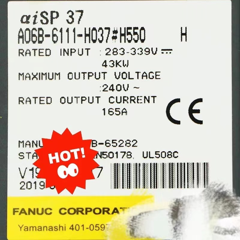 发那科驱动器  A06B-6111-H037 二手九成新包邮