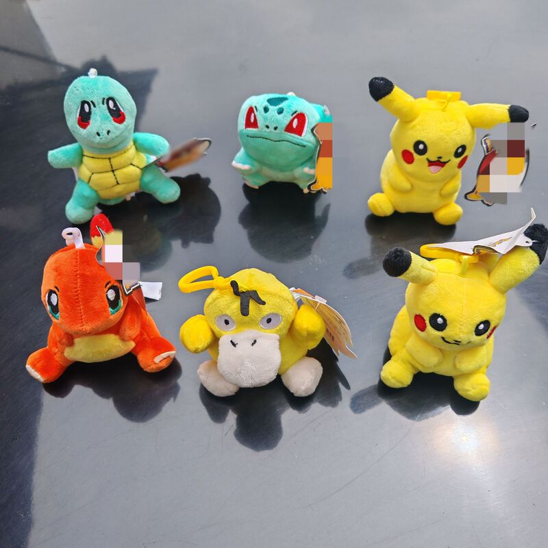 ポケモンペンダントキーホルダー小さな人形ピカチュウゼニガメフシギダネリザードン人形ペンダント|undefined