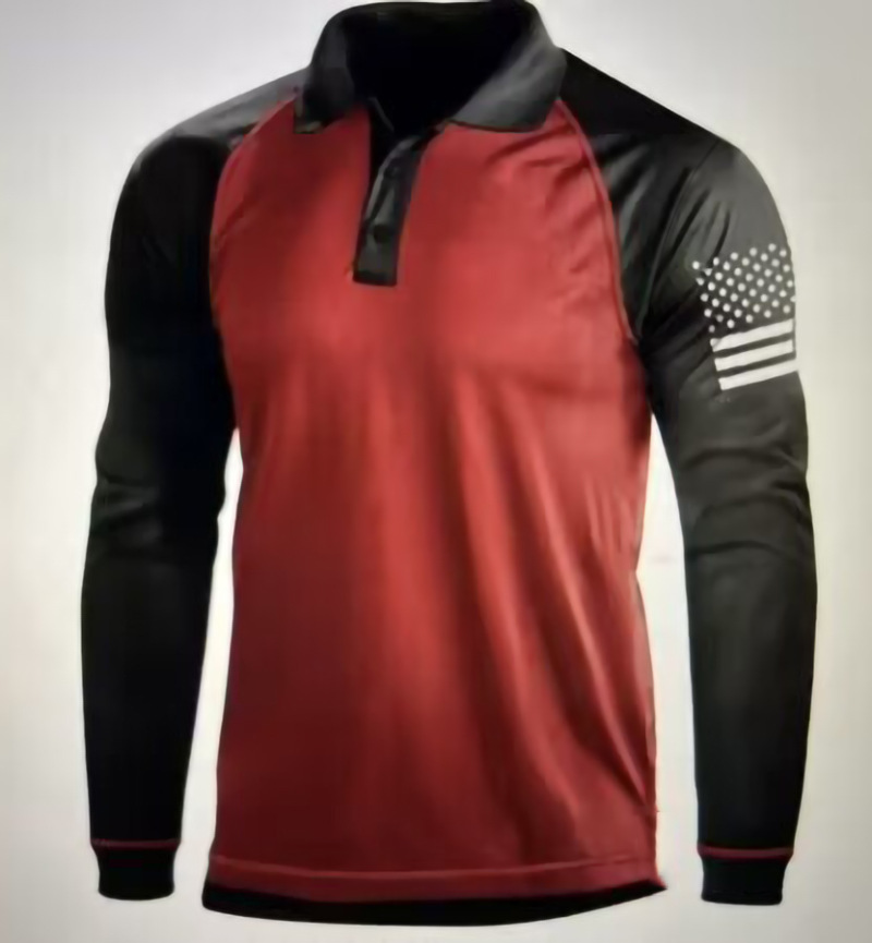 Jersey transfronterizo color a juego casual deportes impresión 3D retro streetwear sudadera camisa de manga larga Comercio exterior ropa de hombre