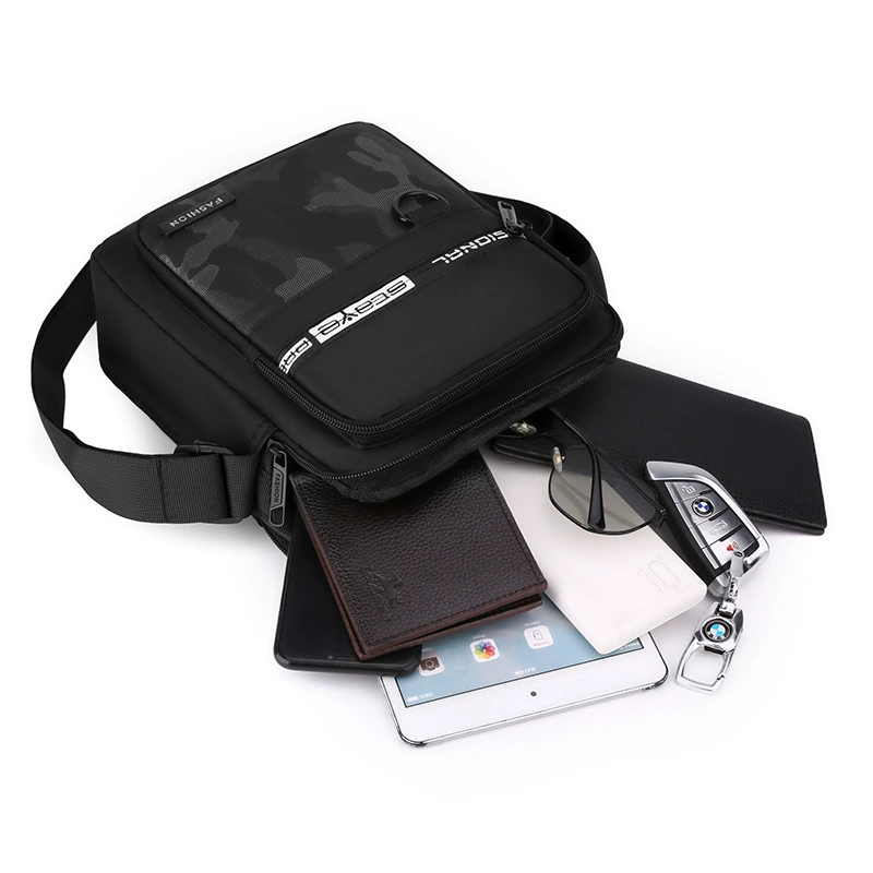 Плечевая сумка, мужская однорукая сумка для отдыха, рюкзак для путешествий с молнией
