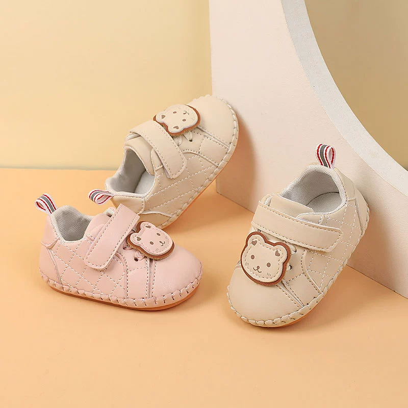 Цельная доставка Весна и осень для мальчиков и девочек. Детские От 0 до 1 года полтора детской обуви. Пропуск на 3-12 месяцев. Симпатичная обувь для малышей оптом 9