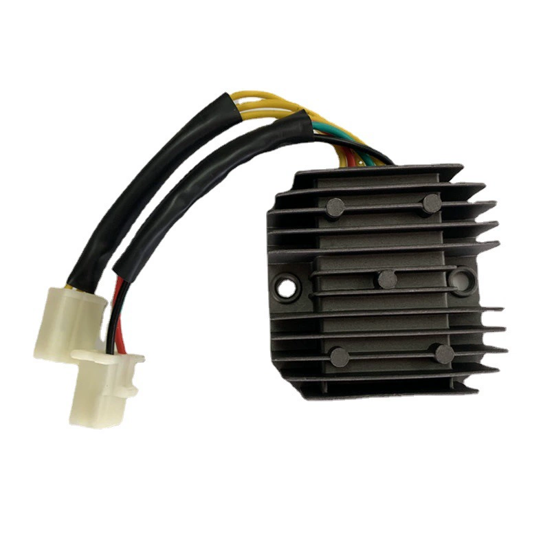 Аксессуары для мотоциклов трехфазный большой песок 125 выпрямитель CH125 зарядное устройство скорость ветра 125 регулятор напряжения 6-проводная двойная розетка