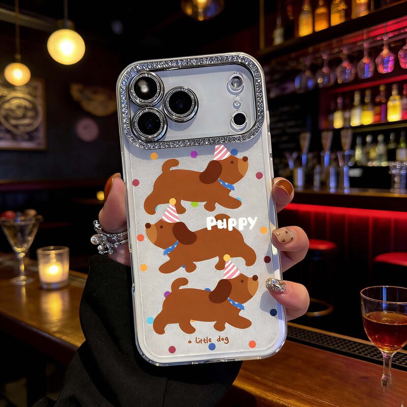 Cartoon Dachshund New Graffiti Dog Phone Case Suitable for Apple 17Promax Cute Iphone15Pro Cartoon Dachshund New Graffiti Dog Phone Case Suitable for Apple 17Promax Cute Iphone15Pro