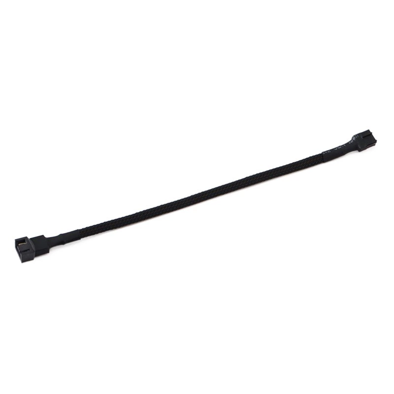 Кабель-адаптер для компьютера Линия вентилятора процессора 4PIN удлинительная линия вентилятора материнской платы радиатор ШИМ линия контроля температуры пакет нейлоновая сетка