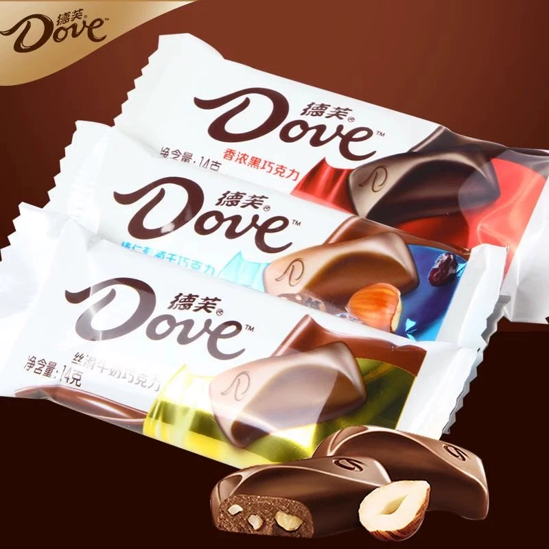 Подарочная коробка шоколада (Dove) ассорти — 224 г шелковистого молочного и наборы разных размеров