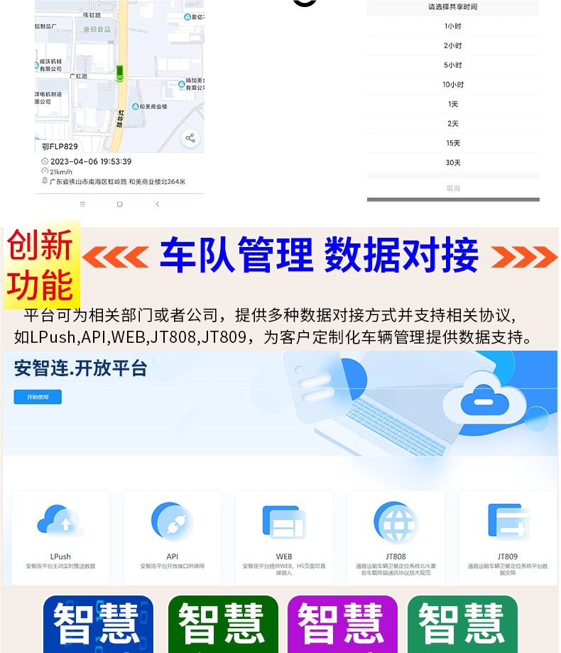 Gps Locator Anzhilian 4g Car Truck Sanitation Remote Fleet Management Positioning Device Tracking Device J