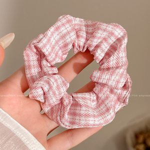 El encaje francés doble anillo de cabello de intestino grueso femenino de alta calidad cuerda de cabello de pelo de ballet dulce Meisen tocado de cabello
