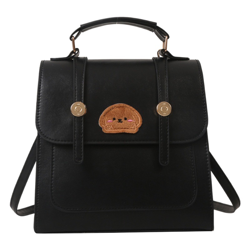 Commuter textura simple estilo occidental retro bolsa casual 2023 otoño e invierno nuevo estilo coreano mochila bolsa de mensajero moda