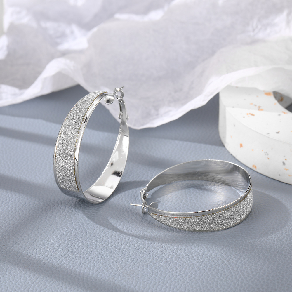 Exaggerated Round Earrings - Eye-catching Design