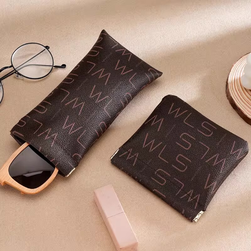 Shatter-Resistant Glasses Pouch, Sunglasses Storage Case, Pressure-Resistant Portable Automatic Closing Women's Eyewear Storage Bag Shatter-Resistant Glasses Pouch, Sunglasses Storage Case, Pressure-Resistant Portable Automatic Closing Women's Eyewear Storage Bag