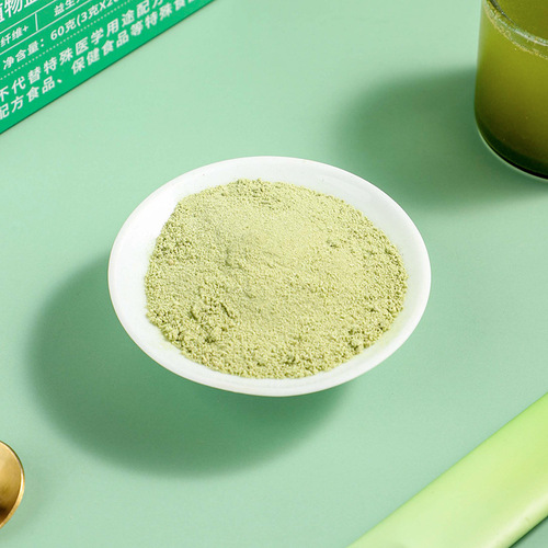 Barley leaf seedling green juice double prebiotic dietary fiber meal replacement powder whole-quality plant green juice powder enzyme powder