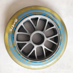 Children's Scooter Wheels 120mm, Scooter Wheels for Kidsren's Strollers 5inch Transparent Scooter Wheels