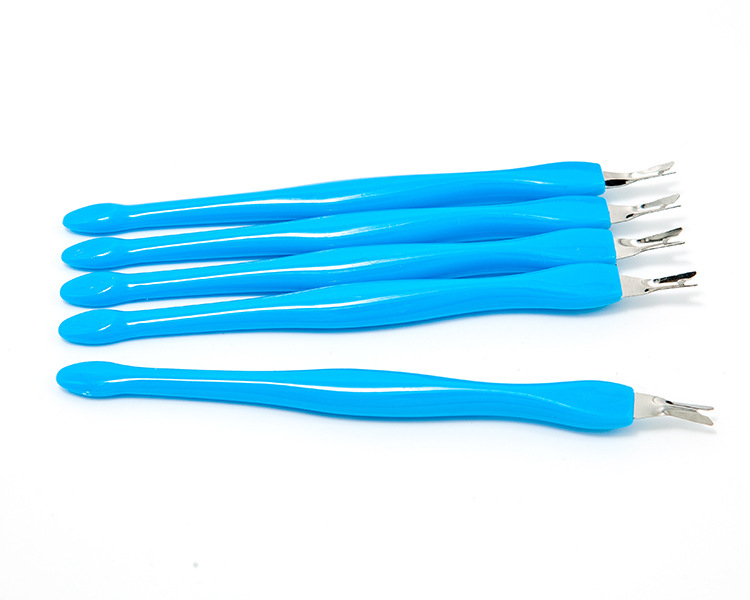 Factory Direct Sales of Manicure and Dead Skin Pusher Stainless Steel Fork Exfoliating Nail Manicure and Dead Shovel Available in Stock