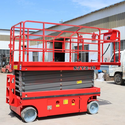 Small Electric Mobile Avtomobil fırlanan platformaları