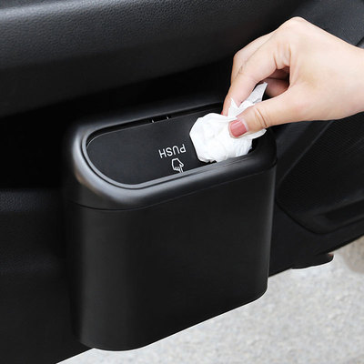originality automobile Car Trash multi-function vehicle Hanging type Glove barrel Debris Storage bucket customized One piece On behalf of