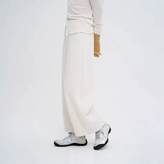 爱与南希十三行冬韩系松紧百搭休闲显瘦小个子直筒休闲裤女41520 