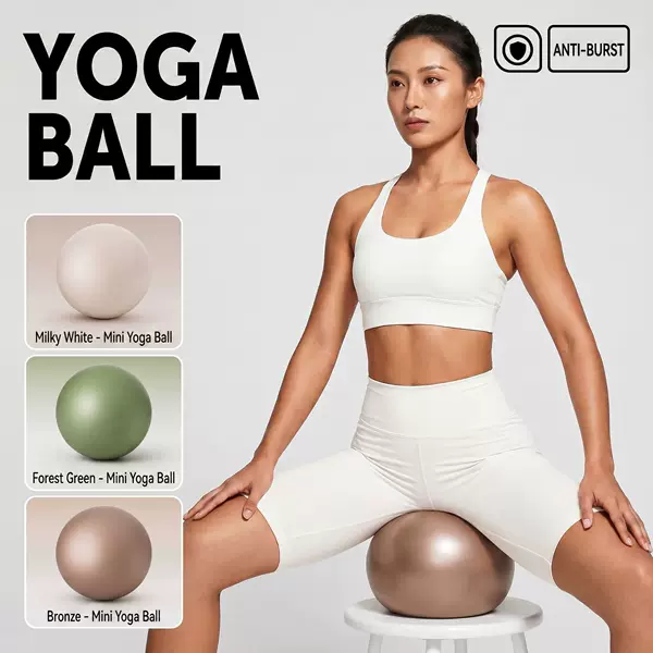 Yoga Ball 25cm Octopus Shape for Postpartum Core Repair, Adult-Specific Pelvic Floor Muscle Exercise Pilates Training Ball