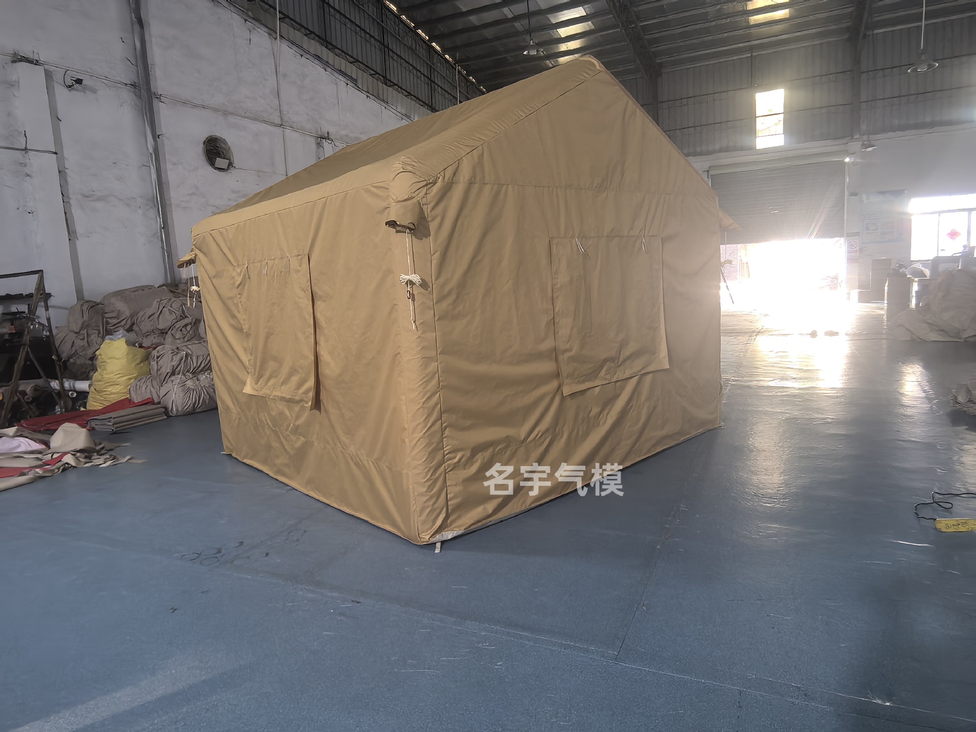 Cross-Border Customization Factory Direct Sales Arabian Tent Qatar Tent Middle East Inflatable Tent Desert Camping Style Tent