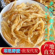 印尼小胶片公肚鱼胶非洲黄花胶筒批发鱼胶/花胶即食原料鲜炖鱼胶
