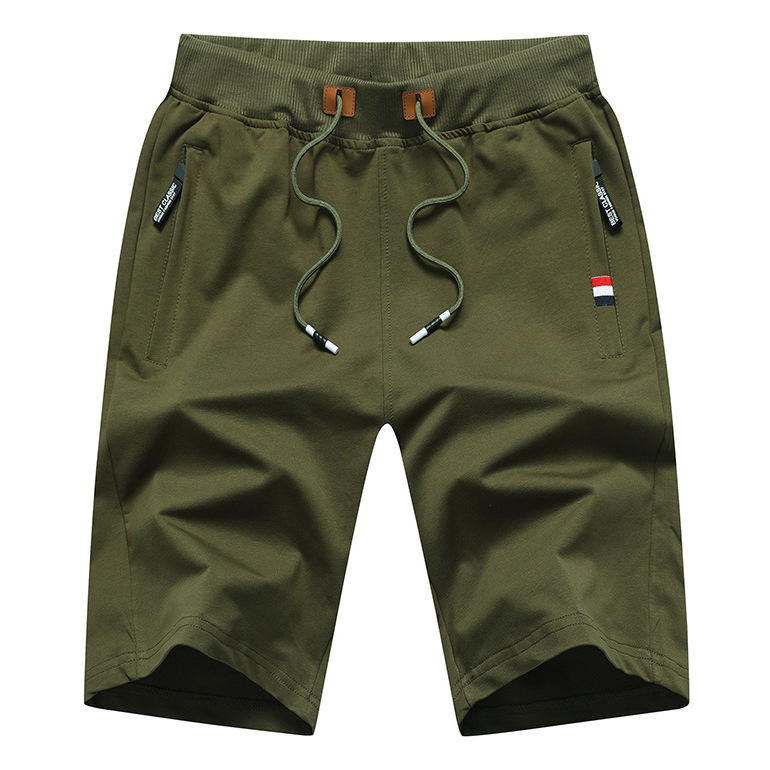 Men's Summer Casual Shorts – Triple-Stripe Athletic Design, Lightweight & Breathable For Home, Gym & Streetwear_voghion.com