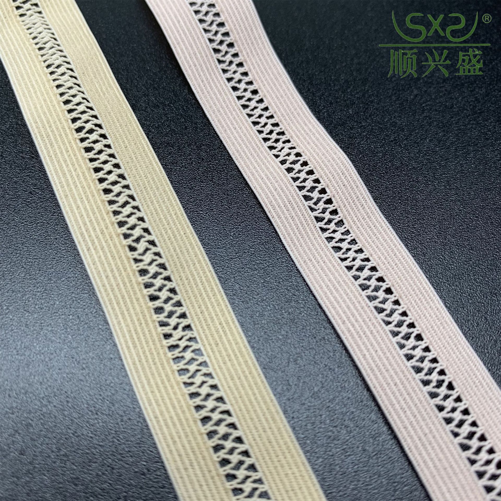 超薄款网格松紧带 1.5cm锦纶柔软内衣内裤弹力松紧带 辅料批发