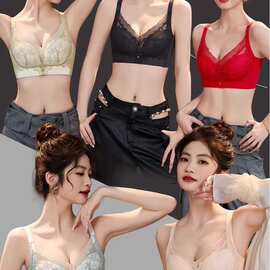 9060#新品尾货中薄文胸温感杯亲柔软透气调整型内衣包邮批发